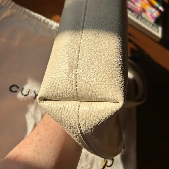 CUYANA Mini Easy Zipper Tote in Ecru - Picture 11 of 14